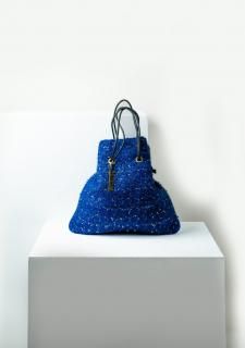 Tweed Bag (ツイード巾着バッグ) - charmantsac Tweed Bag (ツイード巾着バッグ) - charmantsac