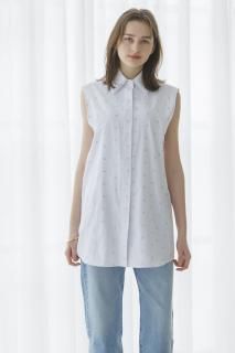 新品Charmante Femme ツイードロングジレ 30%SALE ツイードロングジレ ブルー、ベージュ - charmantsac