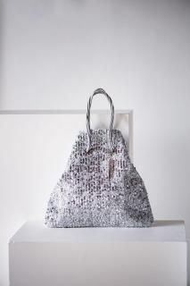 Tweed Bag （ツイード巾着バッグ） - charmantsac