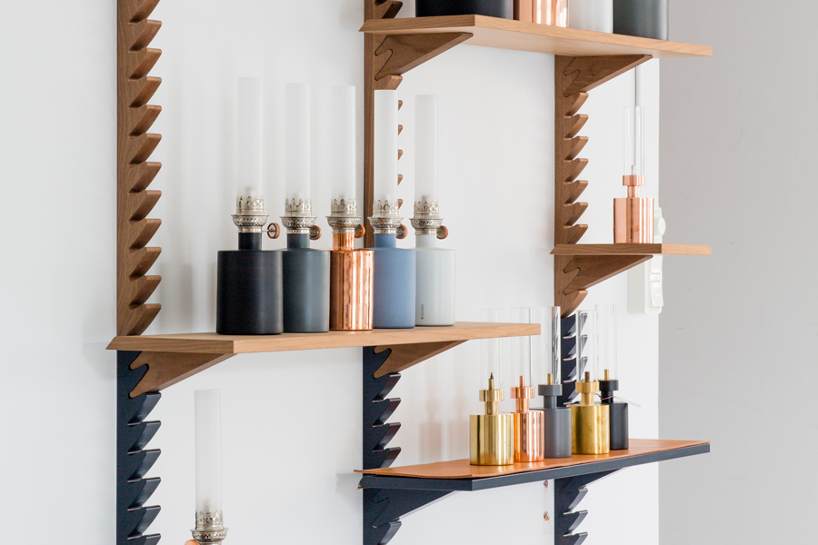 KLONG/PATINA OIL LAMP miniGrey