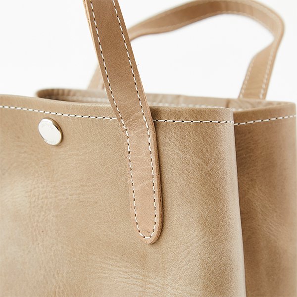 O.LEATHER VERTICAL TOTE S - blancle（ブランクレ）