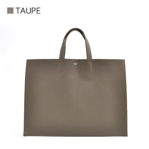 S.LEATHER FLAT TOTE M - blancle online store