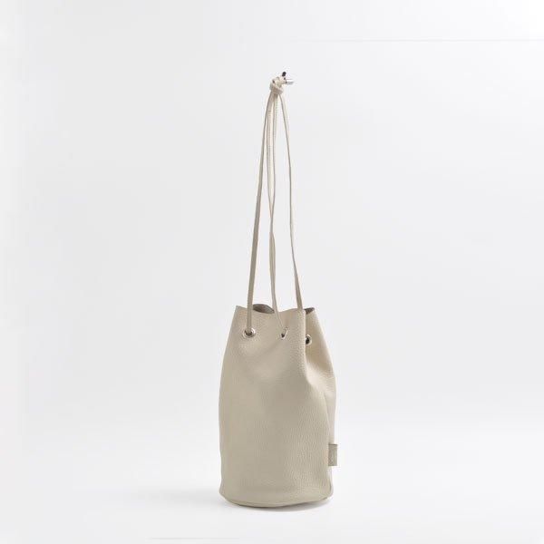 S.LEATHER TUBE DRAWSTRING