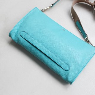 S.LEATHER CLUTCH SH