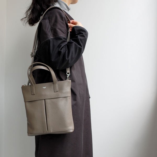 S.LEATHER HELMET BAG - blancle（ブランクレ）