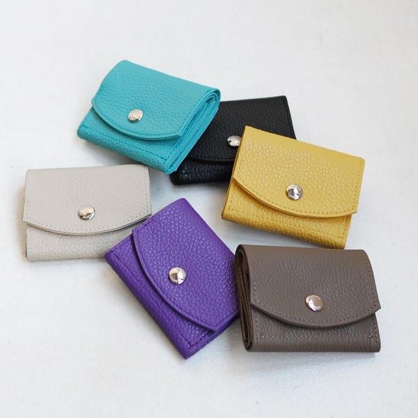 S.LEATHER COMPACT WALLET