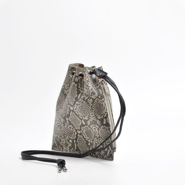 FAKE ZIP DRAWSTRING S