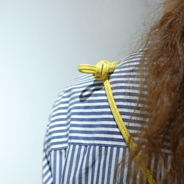S.LEATHER WIRE MINI 2WAY BAG - blancle online store