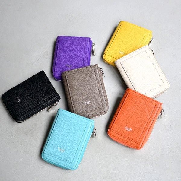 S.LEATHER J ZIP WALLET