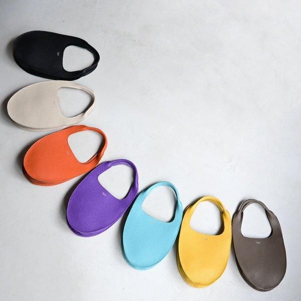 S.LEATHER OVAL TOTE