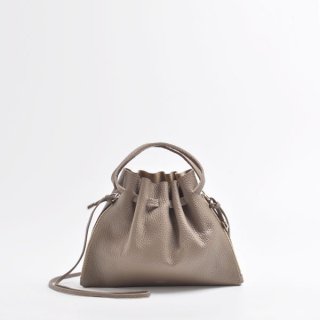 S.LEATHER GATHER 2WAY BAG SS