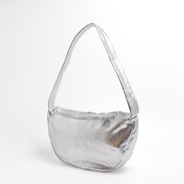 M.LEATHER SEMICIRCLE HALF SH