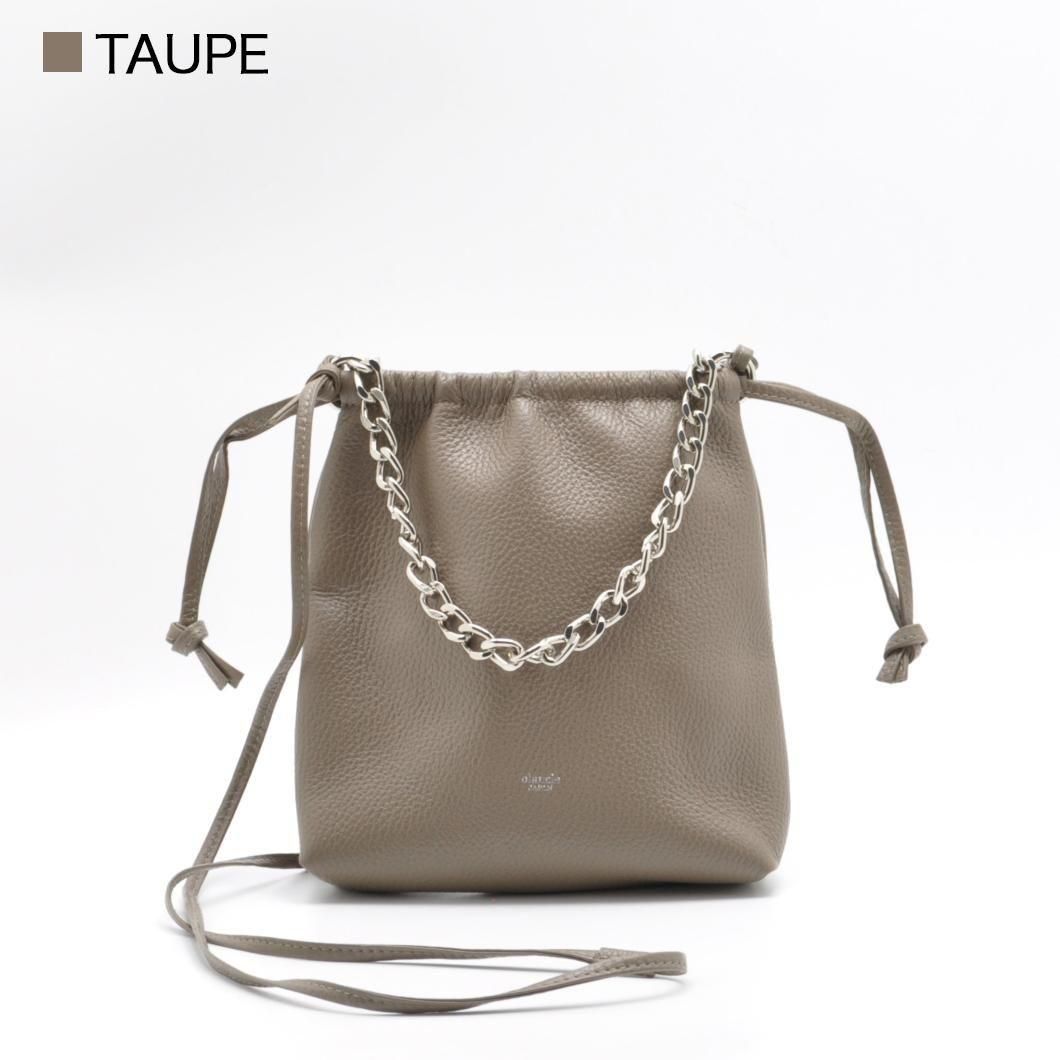 S.LEATHER CHAIN LIFT SH S - blancle online store