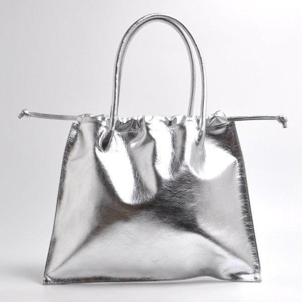 M.LEATHER BIG PURSE TOTE