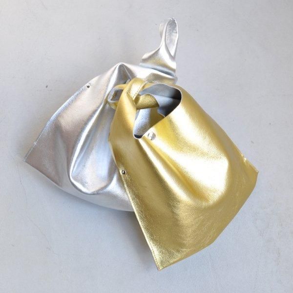 M.LEATHER SIMPLE SHOPPING BAG
