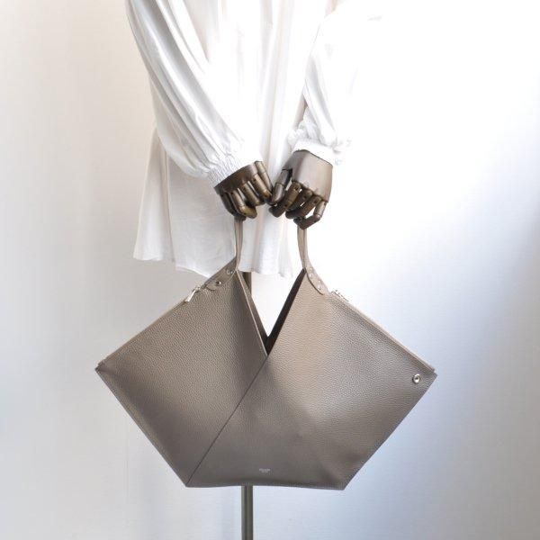 S.LEATHER RAP FLAT TOTE - blancle online store