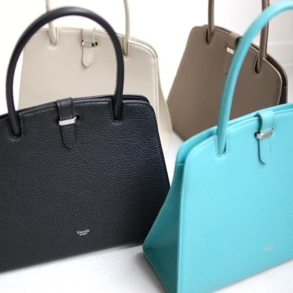 S.LEATHER ONE HANDLE FORMAL BAG