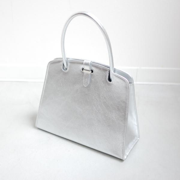 M.LEATHER ONE HANDLE FORMAL BAG