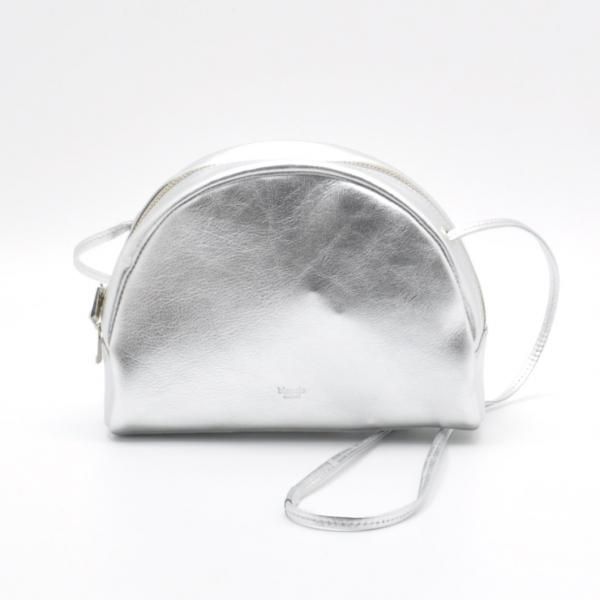 M.LEATHER HALF CIRCLE SH