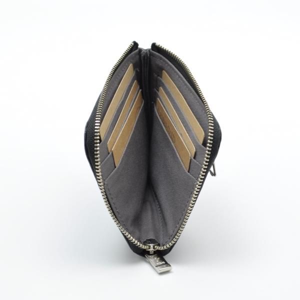 S.LEATHER SHORT L ZIP WALLET - blancle online store