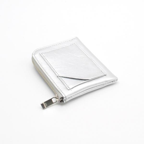 M.LEATHER SHORT L ZIP WALLET