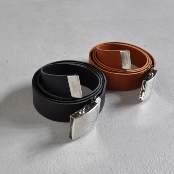 OILED SMOOTH LEATHER GACHA BELT