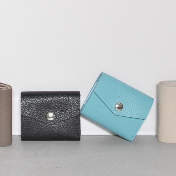 S.LEATHER TRIFOLD WALLET