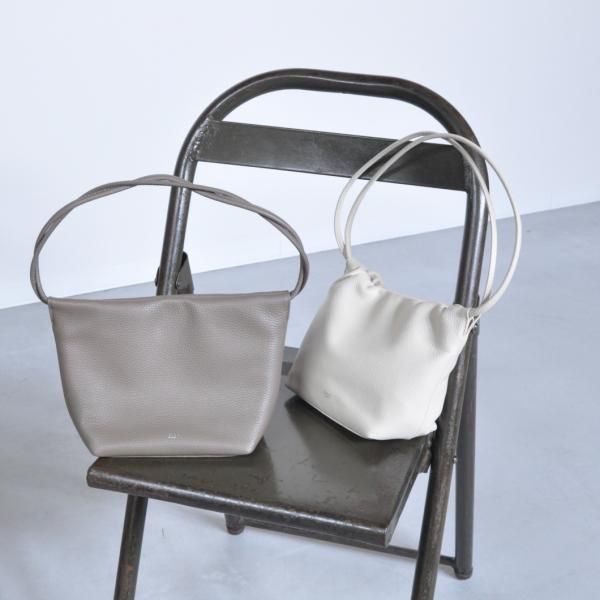 S.LEATHER MINI WRINKLES TOTE