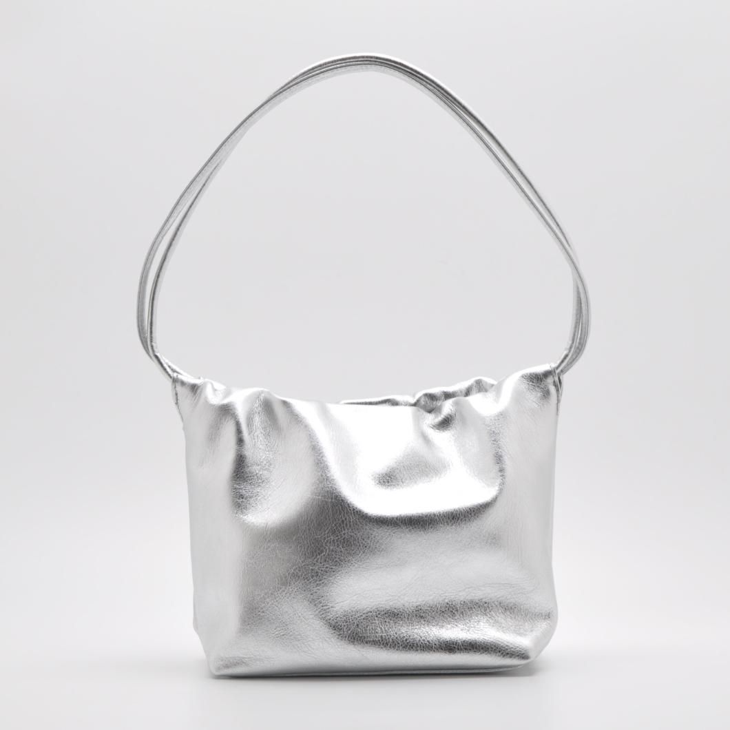 M.LEATHER MINI WRINKLES TOTE - blancle online store