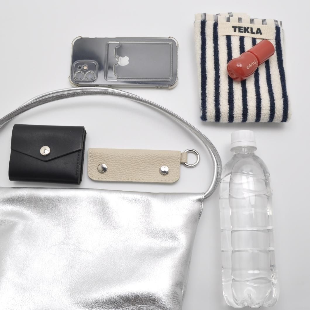 blancle mini wrinkle tote（ブラック）