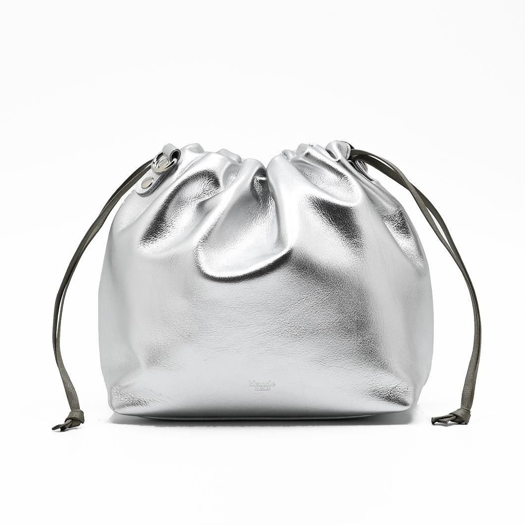 M.LEATHER DRAWSTRING 2WAY BAG - blancle online store