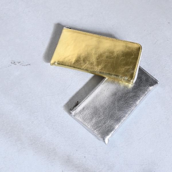 M.LEATHER L ZIP LONG WALLET