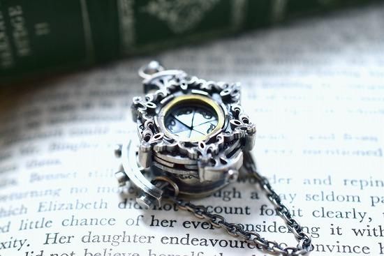 林檎屋】「魔力増幅器シャッター型」シルバーネックレス《受注制作