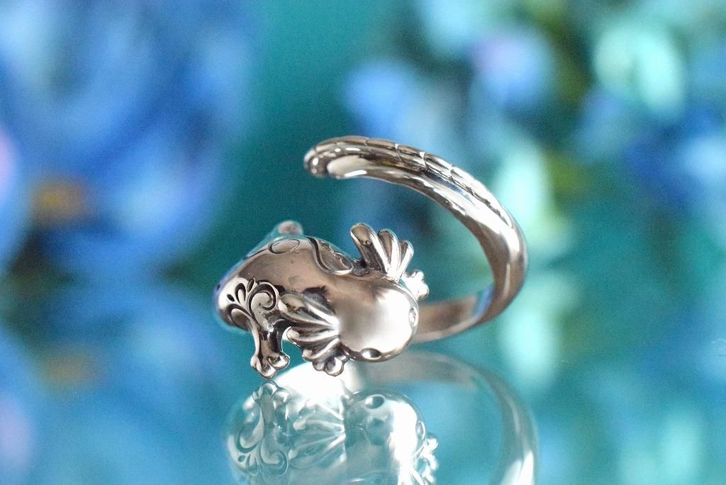 林檎屋】「ウーパールーパー」シルバーリング《受注制作/納期約1ヶ月