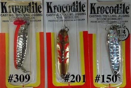クロコダイルスプーン1/4oz. - うらしま堂 渡辺つり具店の
