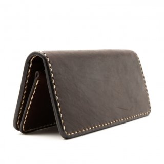 Italian Oil Leather Long Wallet