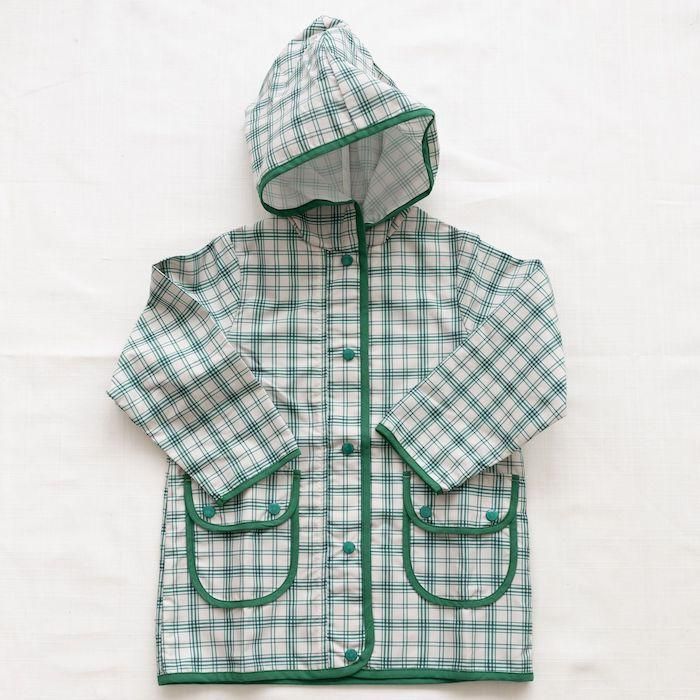 <img class='new_mark_img1' src='https://img.shop-pro.jp/img/new/icons23.gif' style='border:none;display:inline;margin:0px;padding:0px;width:auto;' />fin & vince rain coat - fern french plaidξʲ