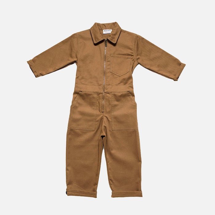 <img class='new_mark_img1' src='https://img.shop-pro.jp/img/new/icons10.gif' style='border:none;display:inline;margin:0px;padding:0px;width:auto;' />Monty & Co. ENGINEER Boilersuit / Tanの商品画像