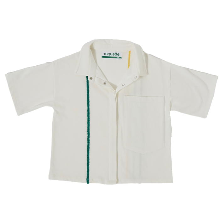 <img class='new_mark_img1' src='https://img.shop-pro.jp/img/new/icons23.gif' style='border:none;display:inline;margin:0px;padding:0px;width:auto;' />raquette SUMMER RESSORT SHIRT JACKETの商品画像