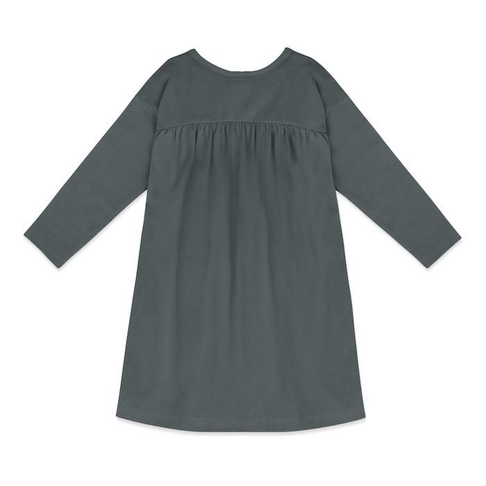  Phil&Phae Two-way dress l/s / washed petrol