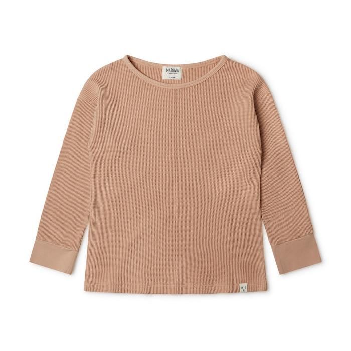  MATONA BASIC LONGSLEEVE / TERACOTTA