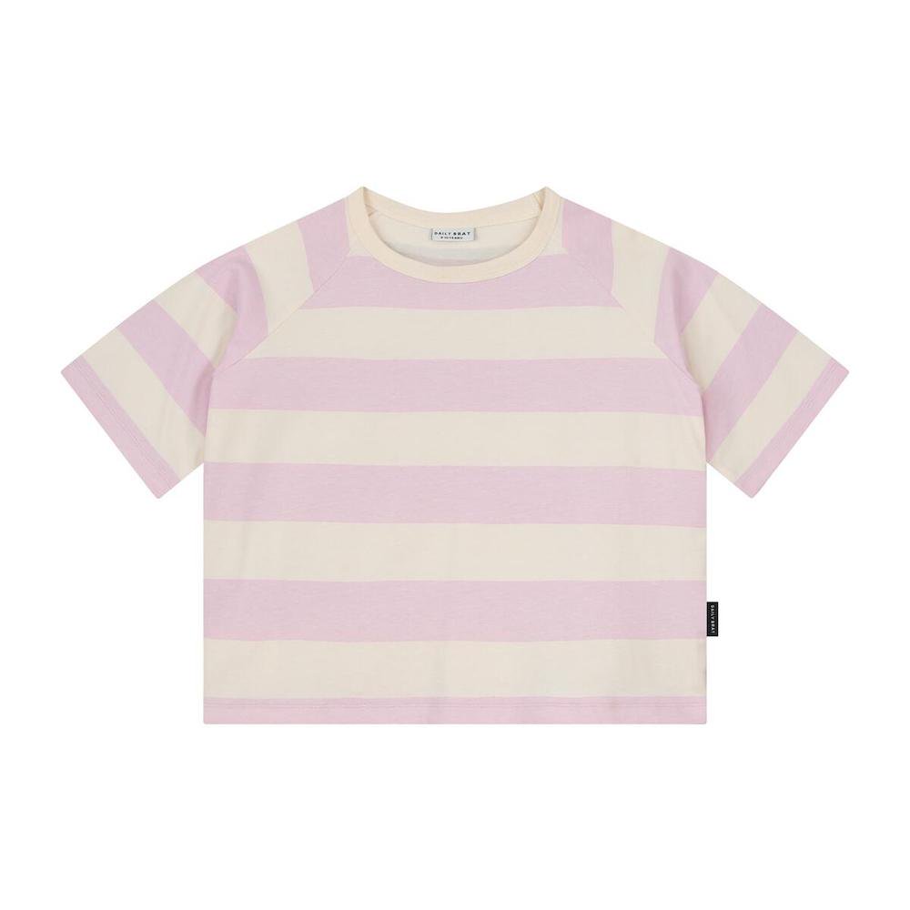<img class='new_mark_img1' src='https://img.shop-pro.jp/img/new/icons10.gif' style='border:none;display:inline;margin:0px;padding:0px;width:auto;' />DAILY BRAT STRIPED OVERSIZED T-SHIRT LILACの商品画像