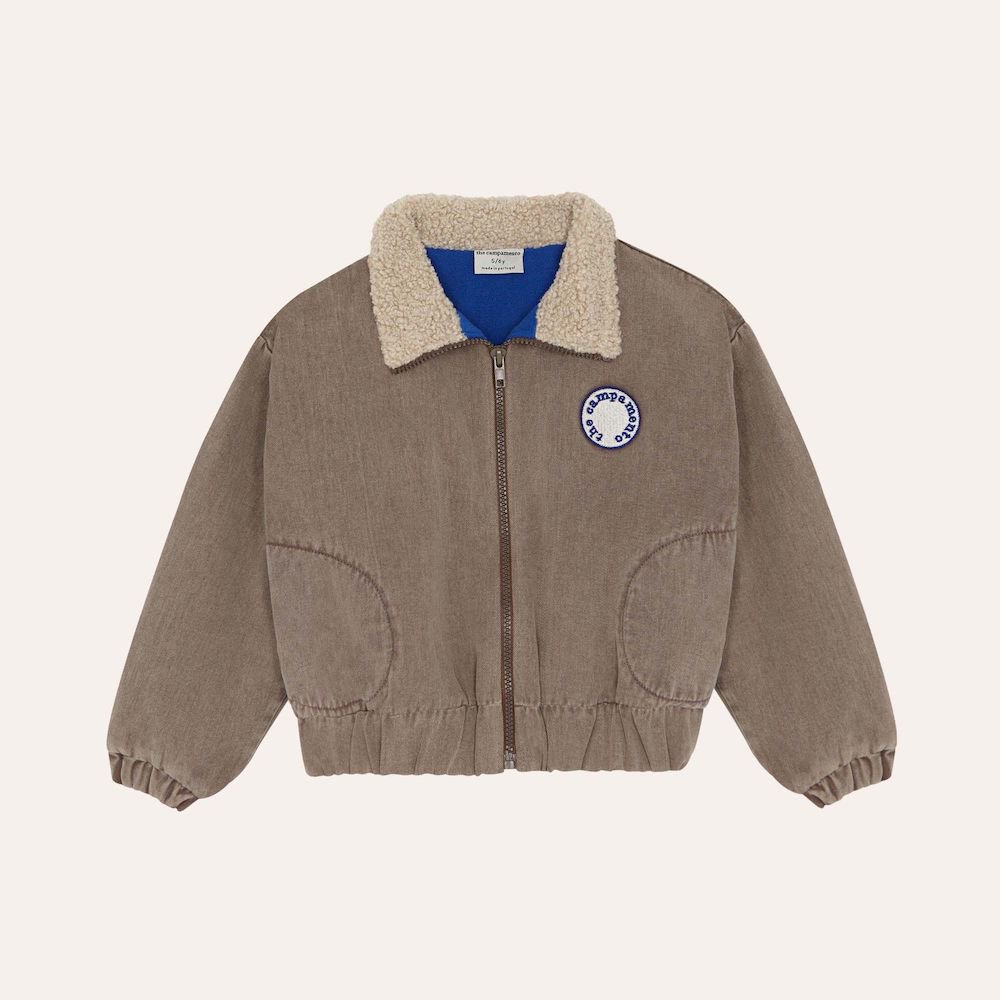 <img class='new_mark_img1' src='https://img.shop-pro.jp/img/new/icons22.gif' style='border:none;display:inline;margin:0px;padding:0px;width:auto;' />the campamento Brown Washed Jacketの商品画像