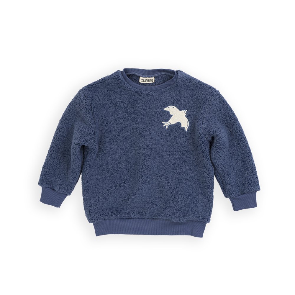 <img class='new_mark_img1' src='https://img.shop-pro.jp/img/new/icons10.gif' style='border:none;display:inline;margin:0px;padding:0px;width:auto;' />CarlijnQ Free like a bird - sweater with patchの商品画像