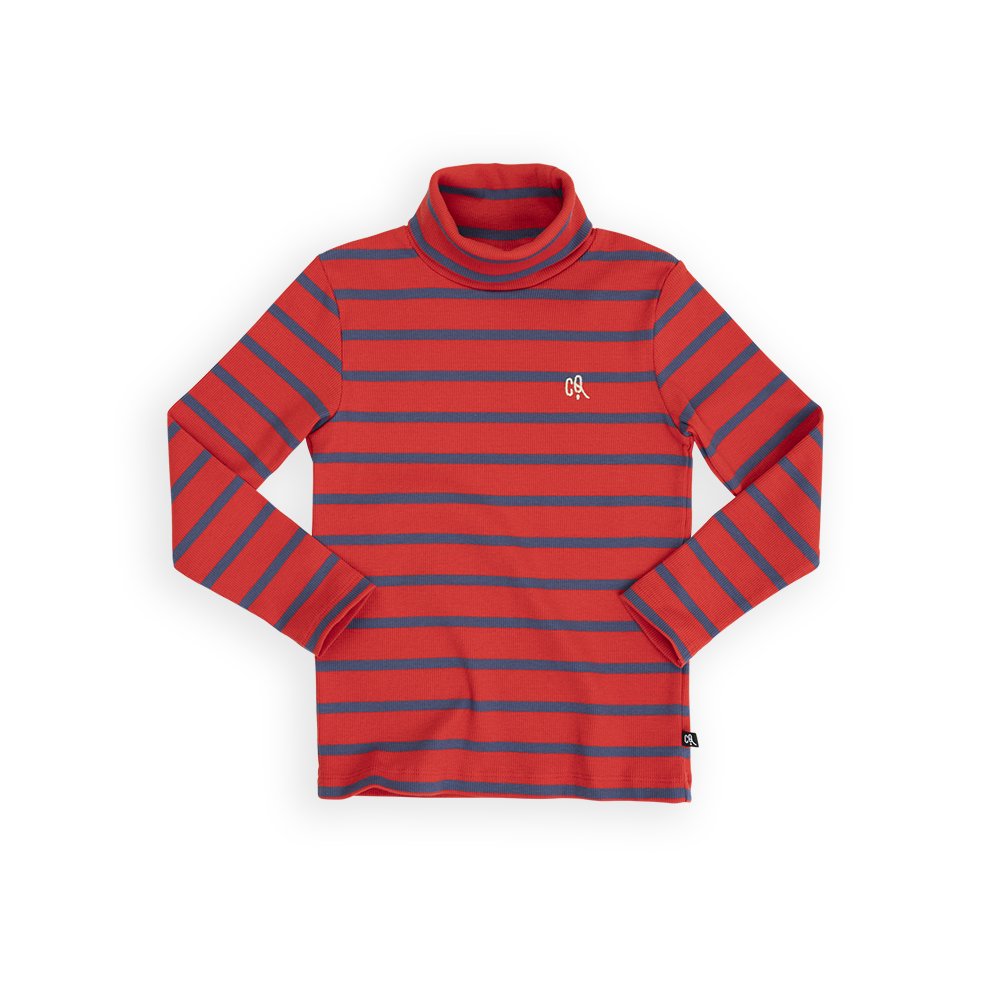 <img class='new_mark_img1' src='https://img.shop-pro.jp/img/new/icons22.gif' style='border:none;display:inline;margin:0px;padding:0px;width:auto;' />CarlijnQ Stripes red/blue - turtleneckξʲ