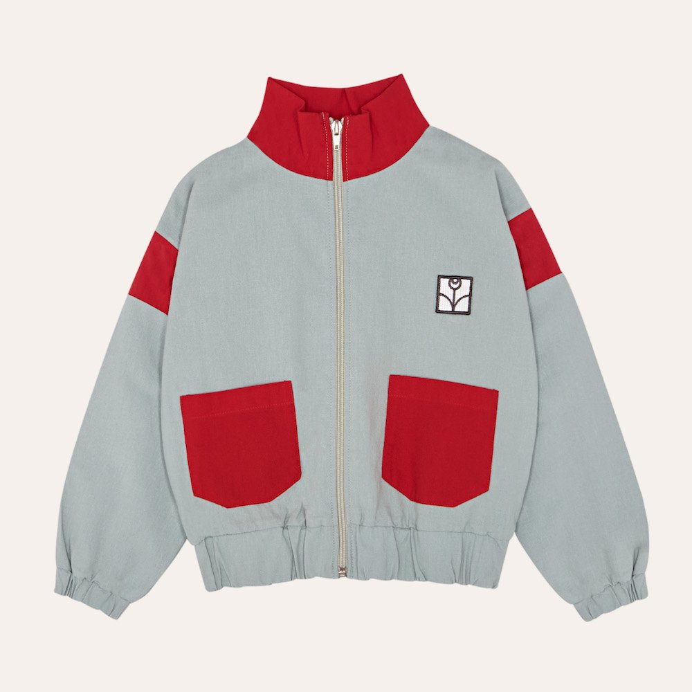 <img class='new_mark_img1' src='https://img.shop-pro.jp/img/new/icons10.gif' style='border:none;display:inline;margin:0px;padding:0px;width:auto;' />the campamento Color Block Kids Jacketの商品画像