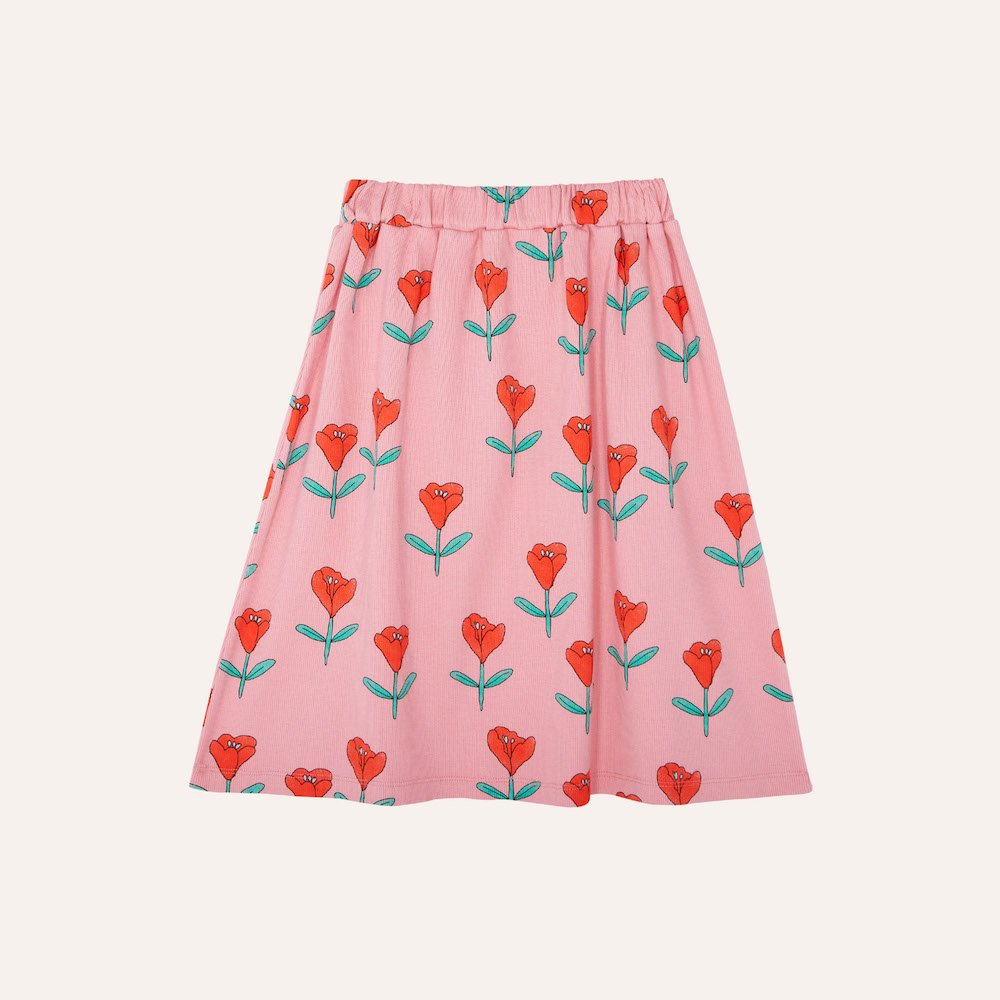 <img class='new_mark_img1' src='https://img.shop-pro.jp/img/new/icons10.gif' style='border:none;display:inline;margin:0px;padding:0px;width:auto;' />the campamento Tulip Allover Kids Skirtの商品画像
