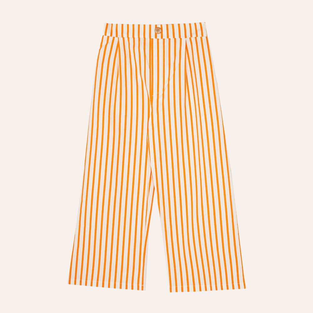 <img class='new_mark_img1' src='https://img.shop-pro.jp/img/new/icons22.gif' style='border:none;display:inline;margin:0px;padding:0px;width:auto;' />the campamento Orange Stripes Kids Trousersξʲ