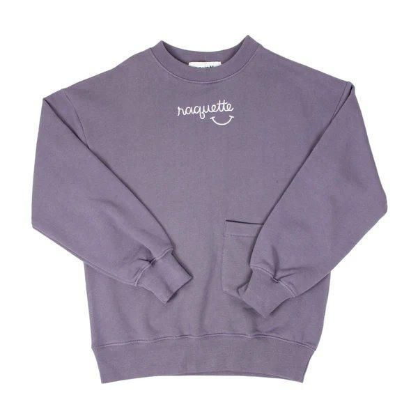 <img class='new_mark_img1' src='https://img.shop-pro.jp/img/new/icons22.gif' style='border:none;display:inline;margin:0px;padding:0px;width:auto;' />raquette SMILES SWEATERの商品画像