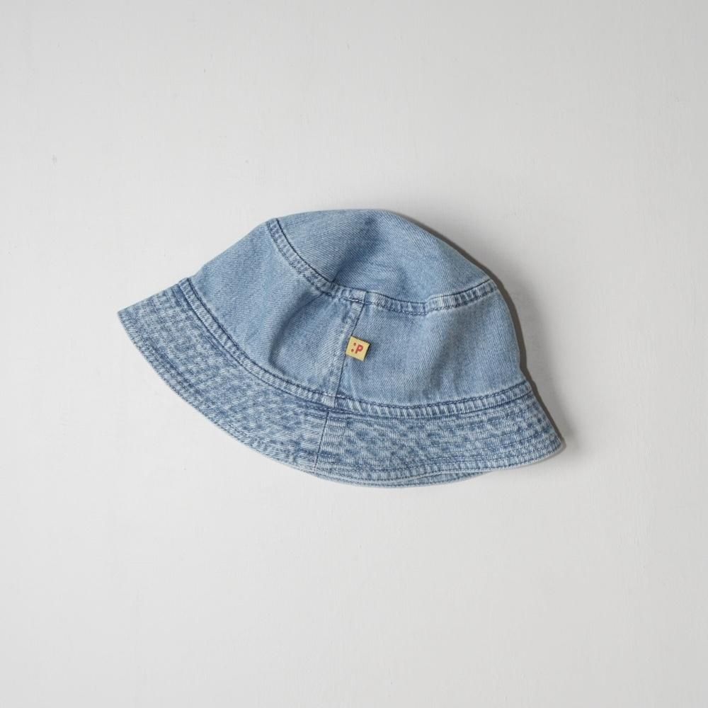 <img class='new_mark_img1' src='https://img.shop-pro.jp/img/new/icons10.gif' style='border:none;display:inline;margin:0px;padding:0px;width:auto;' />P Denim BUCKET HAT / WASHEDの商品画像